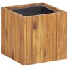 vidaXL Lit sur&eacute;lev&eacute; de jardin 24,5x24,5x25 cm Bois massif d'acacia