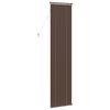 vidaXL Store V&eacute;nitien R&eacute;glable Marron fonc&eacute; avec motif 213 x 60 cm PVC