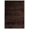 vidaXL Tapis de surface HUARTE Marron 170 x 120 cm Polyester