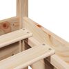 vidaXL Cadre de lit sans matelas 90x190 cm bois de pin massif