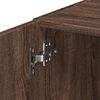 vidaXL Armoire de rangement mince ch&ecirc;ne marron 40x42,5x225 cm