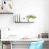 vidaXL &Eacute;tag&egrave;re murale flottante gris 60x23,5x3,8 cm MDF