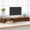 vidaXL Support de moniteur vieux bois 100x24x13 cm bois d'ingénierie