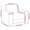 vidaXL | Canap&eacute; | avec coussin avec oreiller Beige 100 x 77 x 82 cm Lin