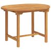 vidaXL Ensemble de salle &agrave; manger pour jardin 7 pcs Marron