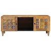 vidaXL Table basse Naturel 100 x 54 x 40 cm Bois de mangue massif