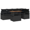 vidaXL Ensemble de canap&eacute; de jardin 6 pc 5-Nombre de places