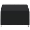 vidaXL Housse de banc 2 places noir 134x70x65/94 cm oxford 420D
