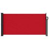 vidaXL Auvent lat&eacute;ral r&eacute;tractable rouge 100x500 cm