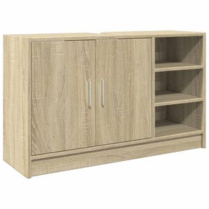 vidaXL Armoire d'&eacute;vier ch&ecirc;ne sonoma 90x29x55 cm bois d'ing&eacute;nierie