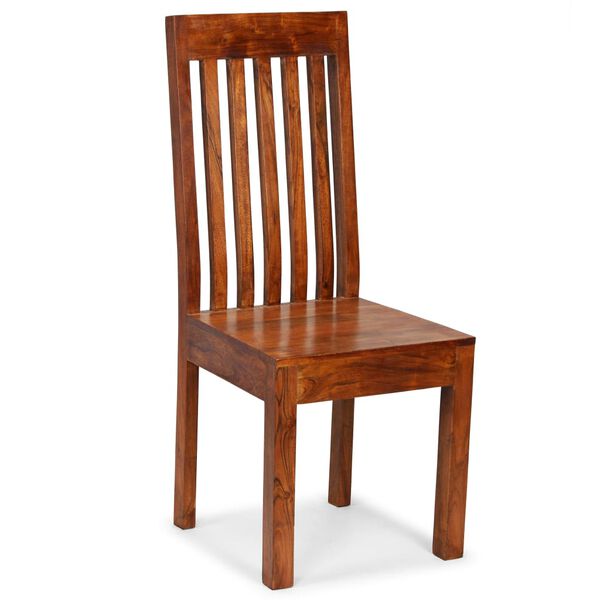vidaXL Chaises &agrave; manger lot de 6 bois massif moderne