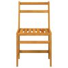 vidaXL Ensemble de balcon 3 pcs bois d'acacia solide