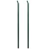 vidaXL Poteaux de cl&ocirc;ture 2 pcs 200 cm