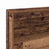 vidaXL T&ecirc;te de lit de rangement Bois Ancien 160 cm Bois d'ing&eacute;nierie