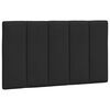 vidaXL Cadre de lit sans matelas Hanko noir 90x200 cm velours