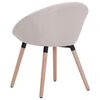 vidaXL Chaises &agrave; manger lot de 6 cr&egrave;me tissu