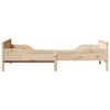 vidaXL Cadre de lit Marron 80 x 200 cm Bois d'ing&eacute;nierie