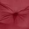vidaXL Coussin de banc de jardin rouge bordeaux tissu oxford