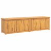 vidaXL Bo&icirc;te de jardin 200x50x55 cm Bois massif de teck