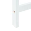 vidaXL Chaises de salle &agrave; manger 2 pcs Blanc 40 x 47,5 x 99,5 cm
