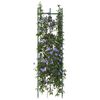 vidaXL Cages &agrave; tomates 8 pcs 116 cm acier et PP