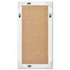 vidaXL Miroir mural style baroque 100x50 cm blanc