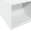 vidaXL Cadre de lit sans matelas blanc 140x190 cm