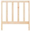 vidaXL T&ecirc;te de lit 81x4x100 cm Bois massif de pin