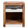 vidaXL Table de chevet 40 x 30 x 48 cm Bois d'acacia massif