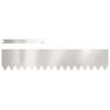 vidaXL Bordure de Pelouse 50 pcs Argent 100 x 0.05 x 20 cm