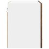 vidaXL Armoire suspendue Ch&ecirc;ne fum&eacute; 40 x 31 x 40 cm Bois d'ing&eacute;nierie