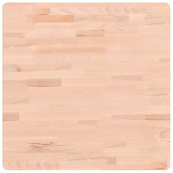 vidaXL Dessus de table 60x60x1,5 cm carr&eacute; bois massif de h&ecirc;tre