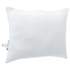vidaXL Oreiller avec oreiller Blanc Coton et polyester