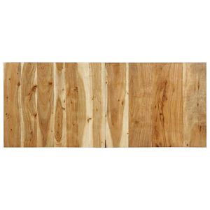 vidaXL T&ecirc;te de lit 120 cm bois d'acacia massif