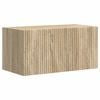 vidaXL Ensemble meuble TV 4 pcs Ch&ecirc;ne Sonoma Bois d'ing&eacute;nierie