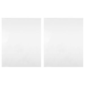 vidaXL Films de miroir 2 pcs auto-adh&eacute;sive 60x200 cm PET