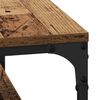 vidaXL Table basse Bois Ancien 80 x 50 x 40 cm Bois d'ing&eacute;nierie