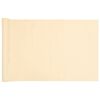 vidaXL &Eacute;cran d'intimit&eacute; de balcon cr&egrave;me 700x120 cm PVC
