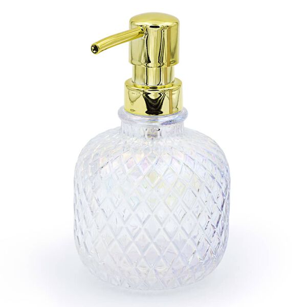 RIDDER Distributeur de savon Jade Transparent nacr&eacute; 330 ml