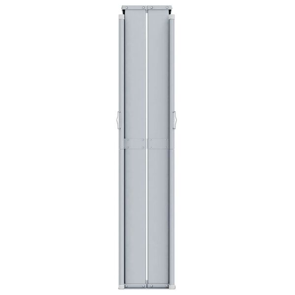 vidaXL Auvent lat&eacute;ral r&eacute;tractable Bleu 200x1000 cm