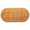 vidaXL Plateau de table Huile Naturelle 90 x 45 x 2 cm