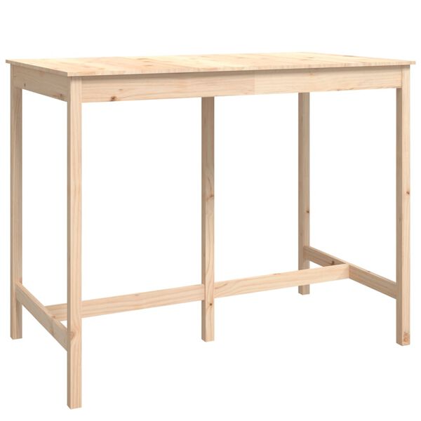 vidaXL Ensemble de bar 7 pcs Bois de pin massif