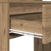 vidaXL Tables de maquillage pour chambre avec tiroir Ch&ecirc;ne artisanal