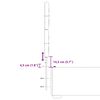 vidaXL Sommier &agrave; lattes de lit et matelas Gris clair 80x200 cm Velours