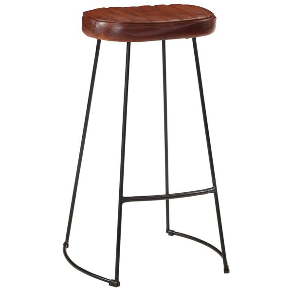 vidaXL Ensemble de bar 5 pcs bois de manguier brut massif et m&eacute;tal
