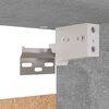 vidaXL Garde-robe gris b&eacute;ton 70x32,5x35 cm bois d'ing&eacute;nierie