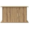 vidaXL Support d'aquarium Ch&ecirc;ne artisanal 101 x 41 x 58 cm Bois d'ing&eacute;nierie