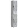 vidaXL Ensemble de Meubles 2 pc Sonoma gris Bois d'ing&eacute;nierie