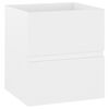 vidaXL Armoire d'&eacute;vier Blanc 41x38,5x45 cm Bois d&rsquo;ing&eacute;nierie