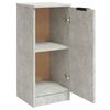 vidaXL Buffet Gris b&eacute;ton 30x30x70 cm Bois d'ing&eacute;nierie
